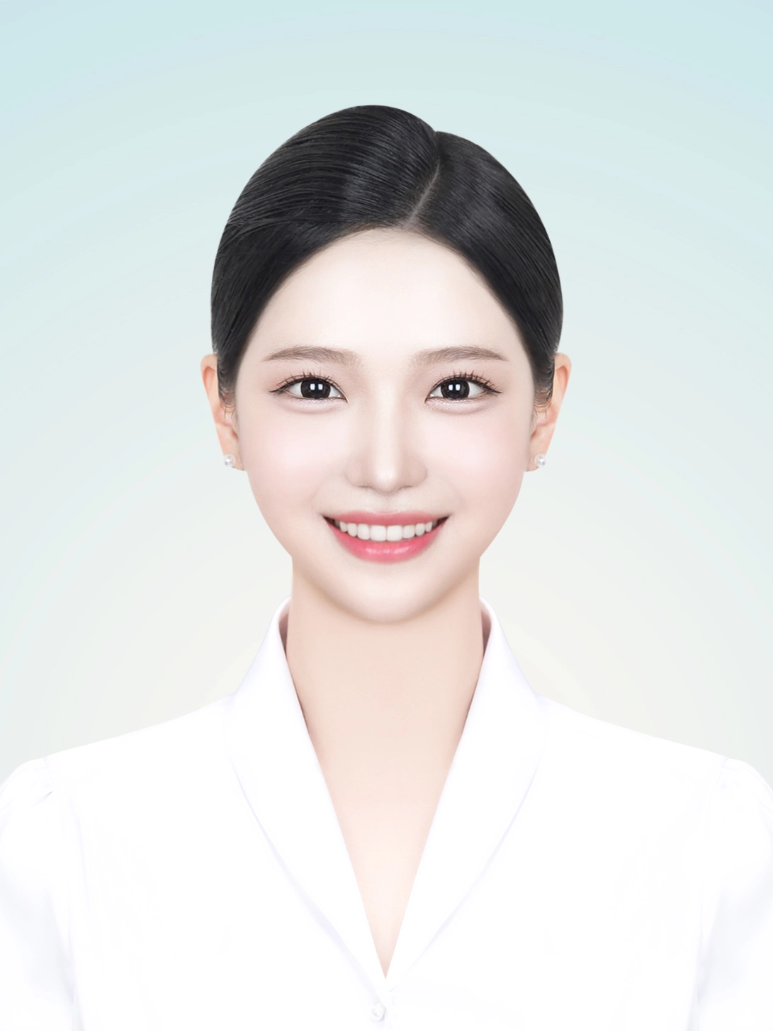 증명사진 배경샘플 5 · 흰색 계열