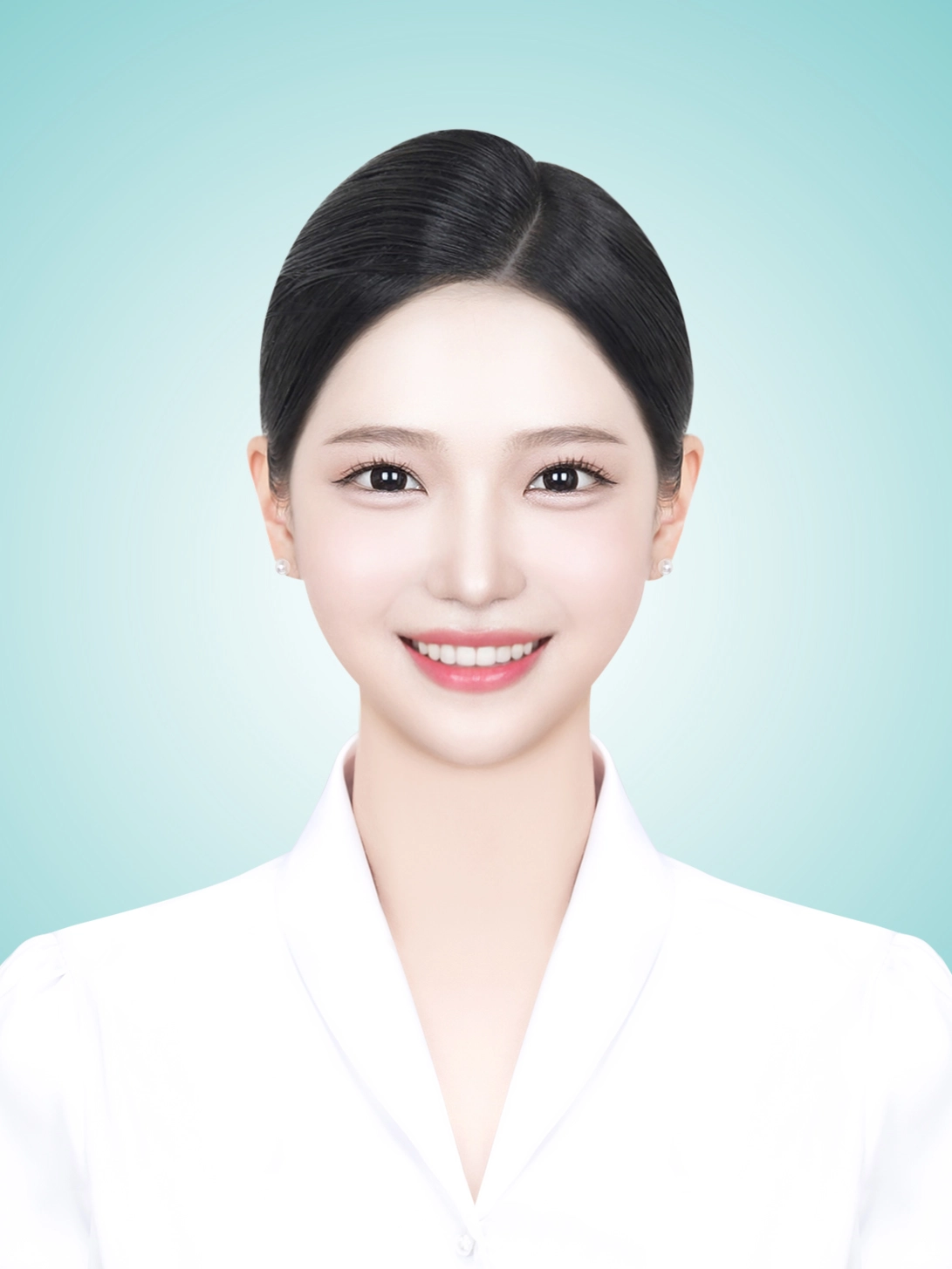 증명사진 배경샘플 9 · 흰색 계열