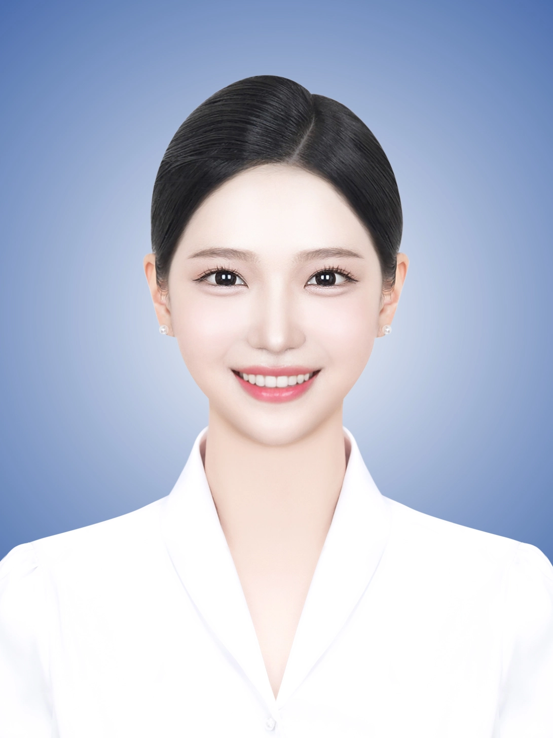 이력서사진 배경샘플 19 · 취업 서류용 배경