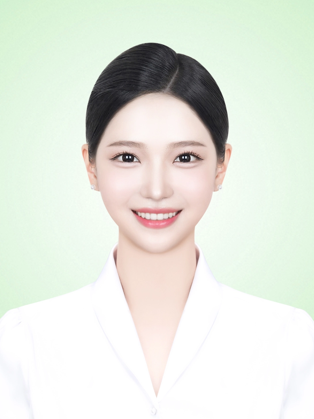 승무원사진 배경샘플 30 · 항공사 지원용 연한 단색