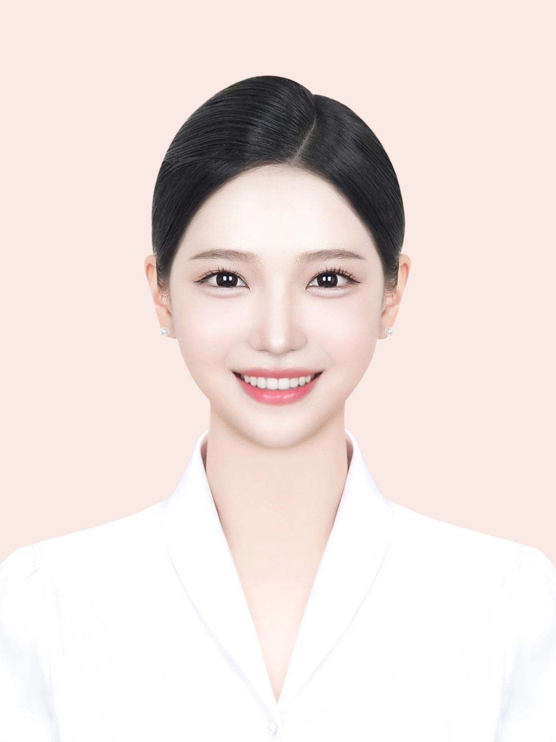 여권사진 배경샘플 32 · 흰 배경 규격