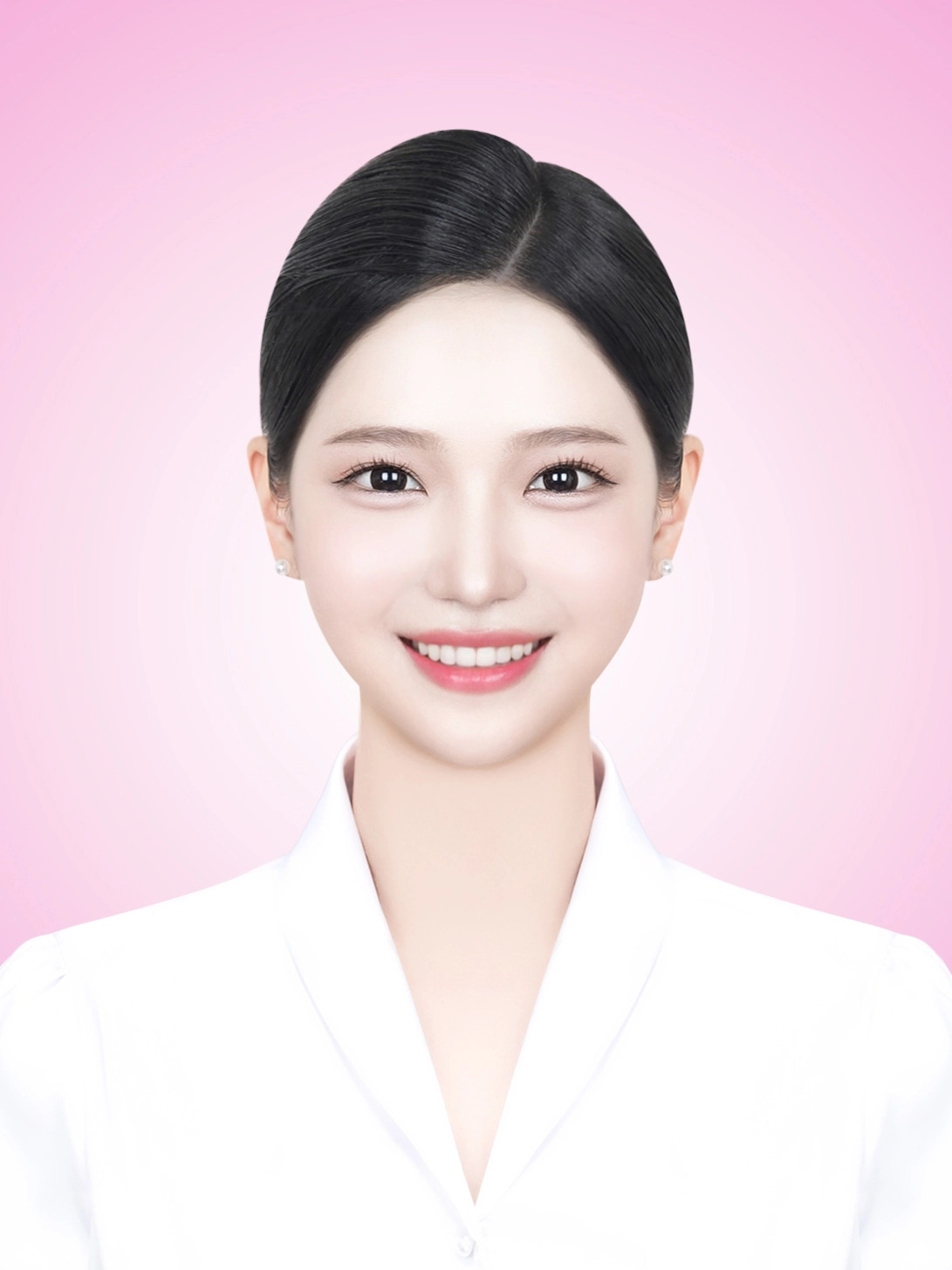 승무원사진 배경샘플 50 · 항공사 지원용 연한 단색