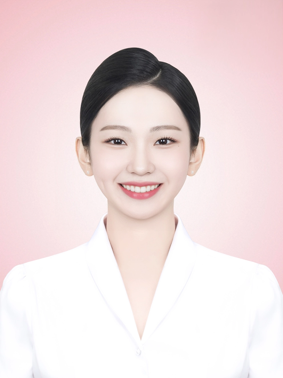 승무원 면접사진 65 · 그 사람에게 맞는 각도를 찾아 헤어 메이크업