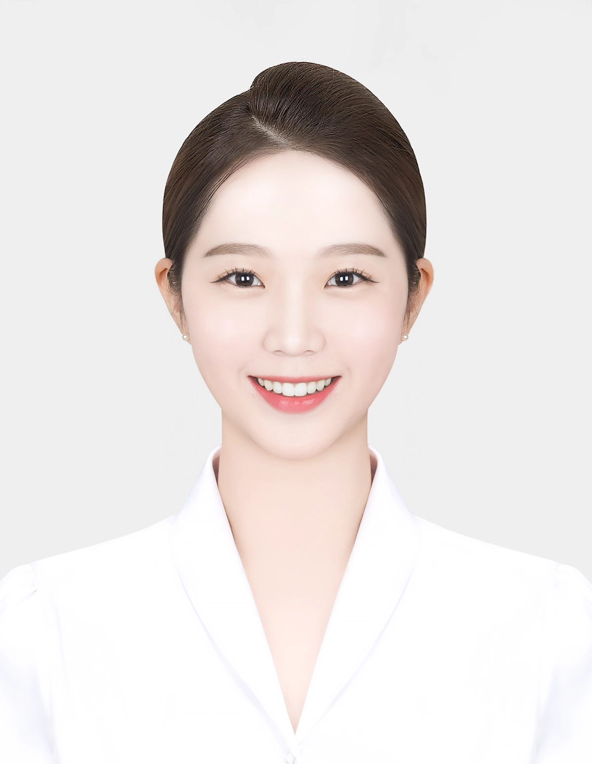이력서사진 158 · 23년 경력 작가가 직접 헤어 메이크업한 취업용 증명사진