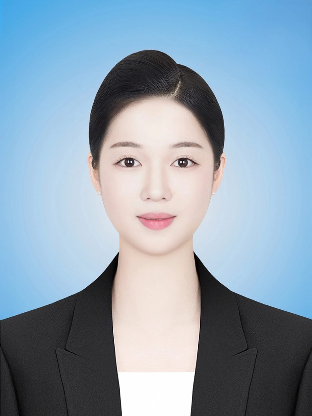 승무원사진 완성샘플 173 · 국내 항공사 지원용 증명 규격