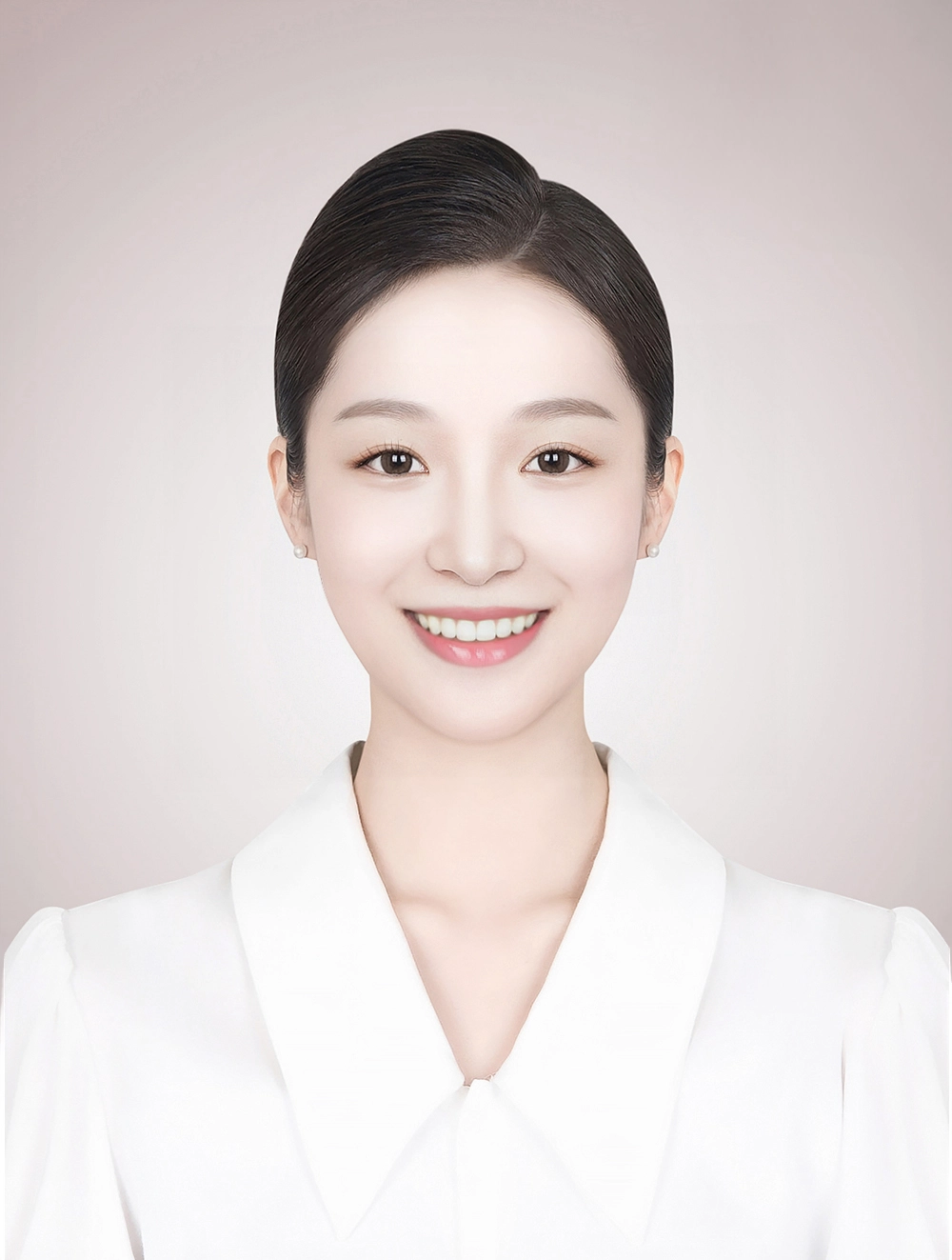 스튜어디스 사진 190 · 항공사 규정에 맞춘 상반신 증명