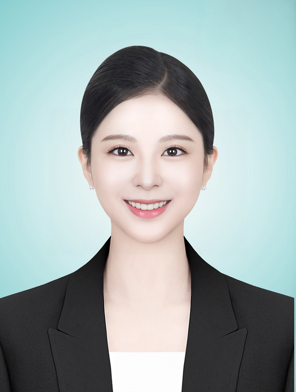 승무원사진 214 · 머릿결을 한 올씩 다듬은 결과