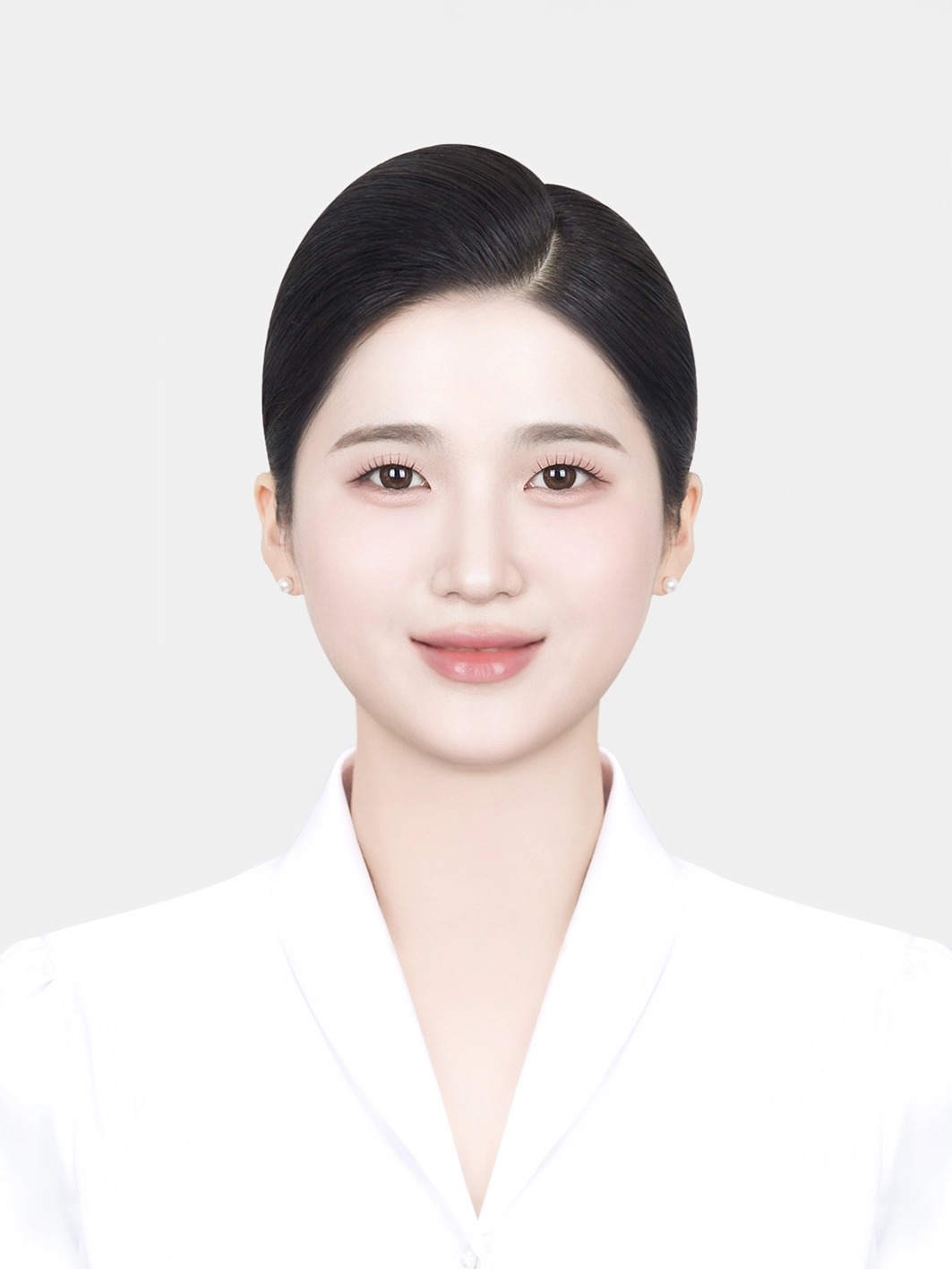 객실승무원 지원 증명사진 231 · 엘리자베스서울 헤어 메이크업