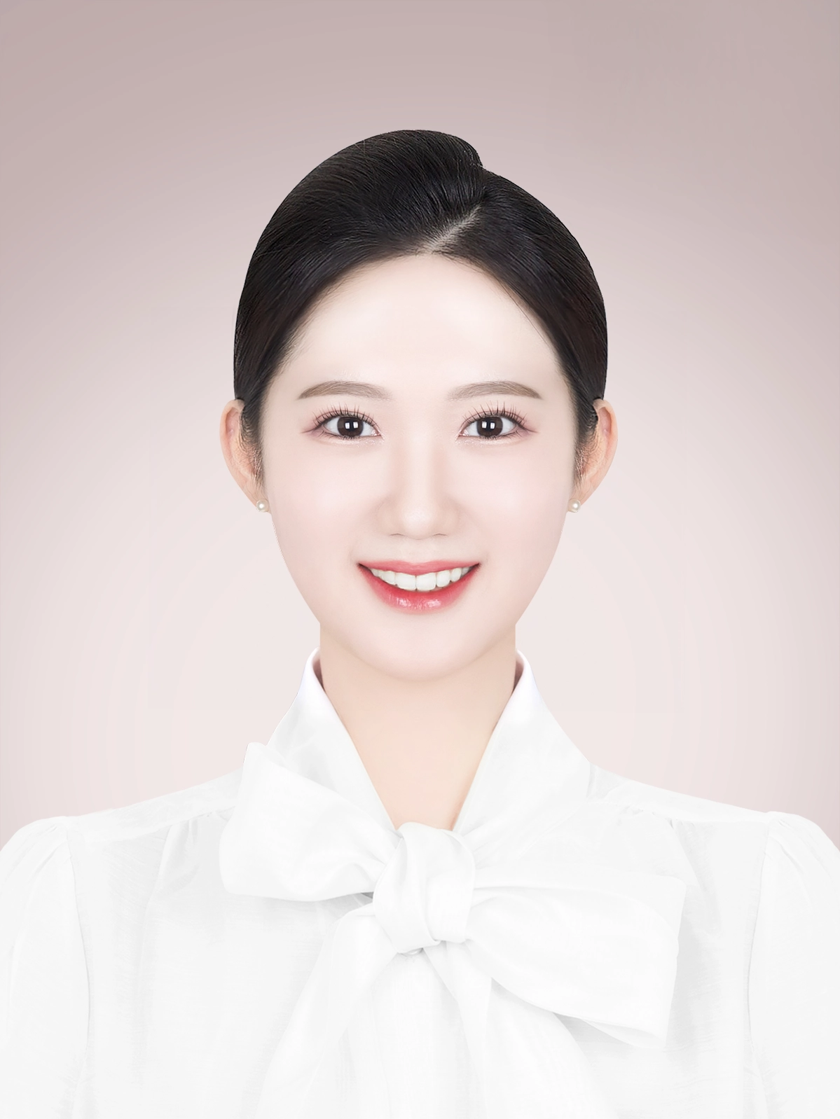 승무원사진 완성샘플 258 · 국내 항공사 지원용 증명 규격