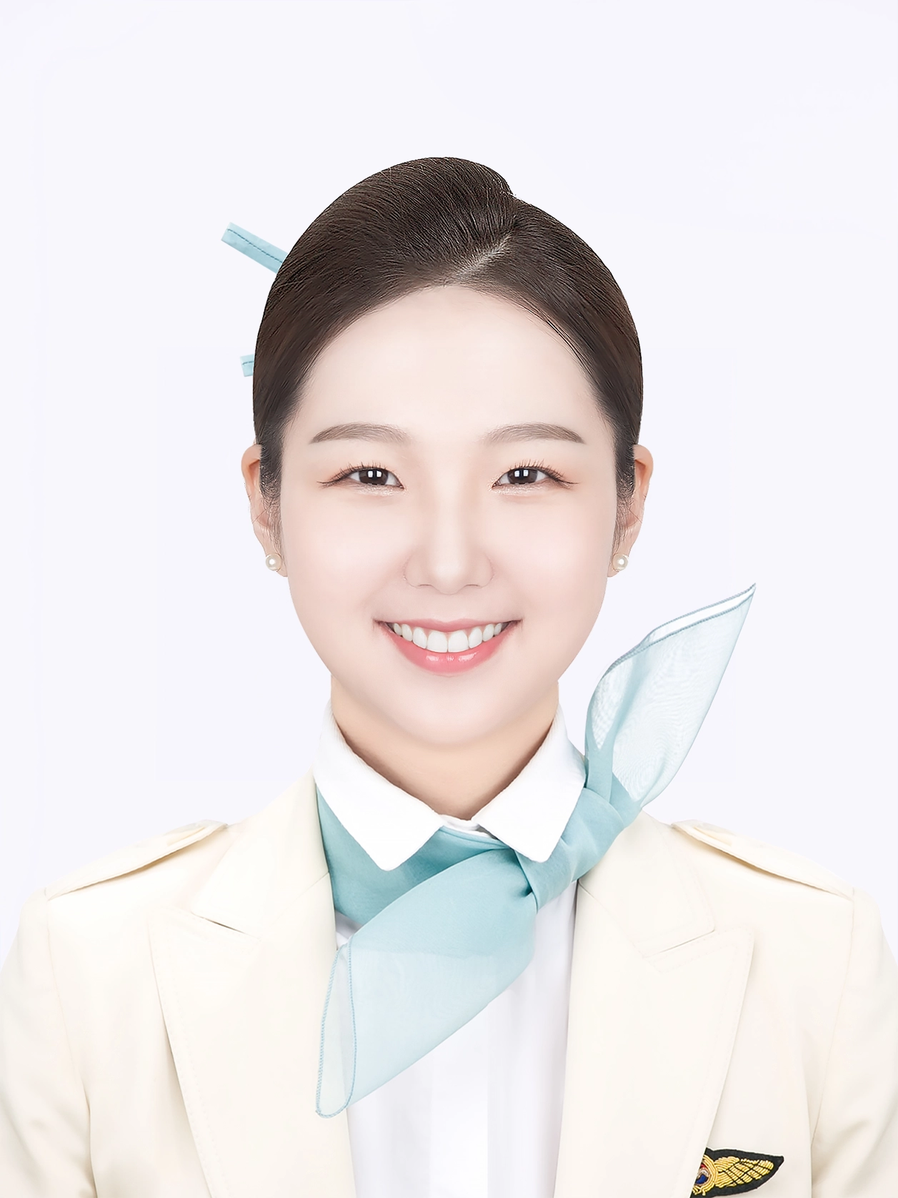 승무원 취업사진 291 · 헤어와 메이크업을 리터칭으로 완성