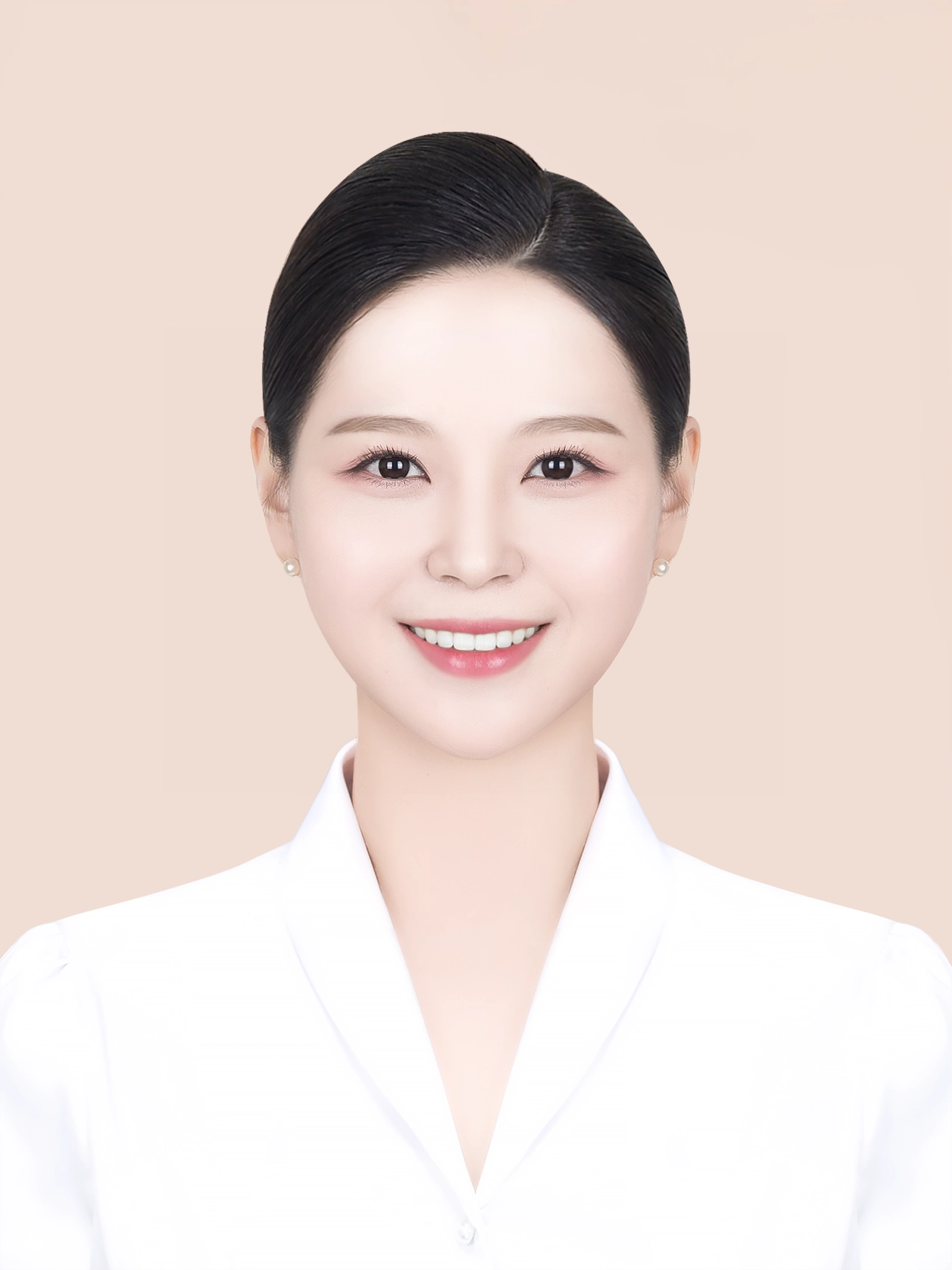 승무원사진 완성샘플 400 · 국내 항공사 지원용 증명 규격